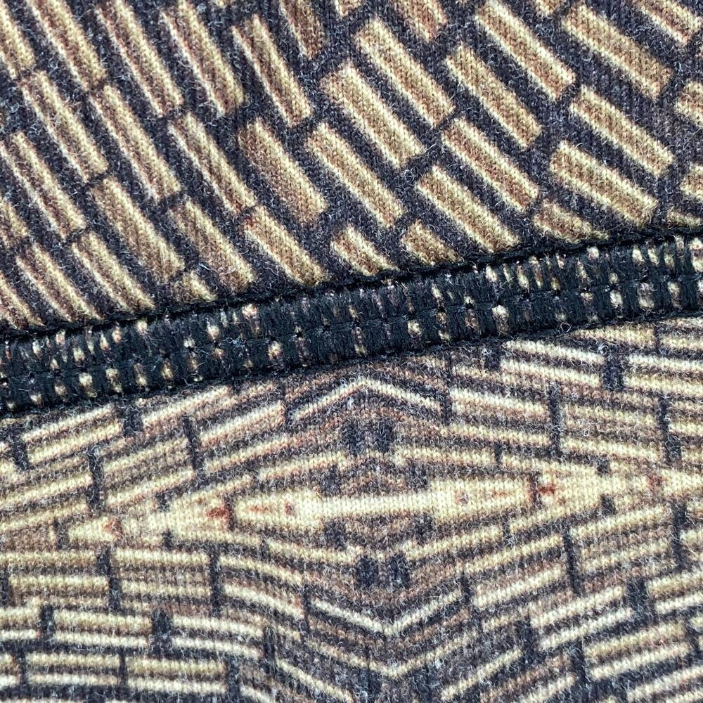 LULULEMON Leggings 6 Wunder Under Crop II Full On Luon Yoga Gym Stretch Brown - Picture 5 of 9